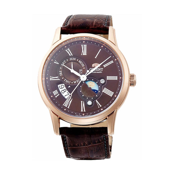Orient Sun and Moon Automatic RA-AK0009T30B Mens Watch - Orient Sun and Moon Automatic RA-AK0009T30B Mens Watch